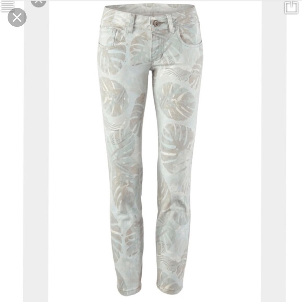 Cabi palm Leaf Jeans